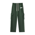 Side Stripe Straight-Leg Pants