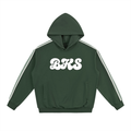 Side Stripe Drop-Shoulder Hoodie